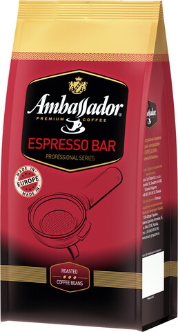 Кава "Ambassador Espresso Bar" зерно 1000 г, пакет